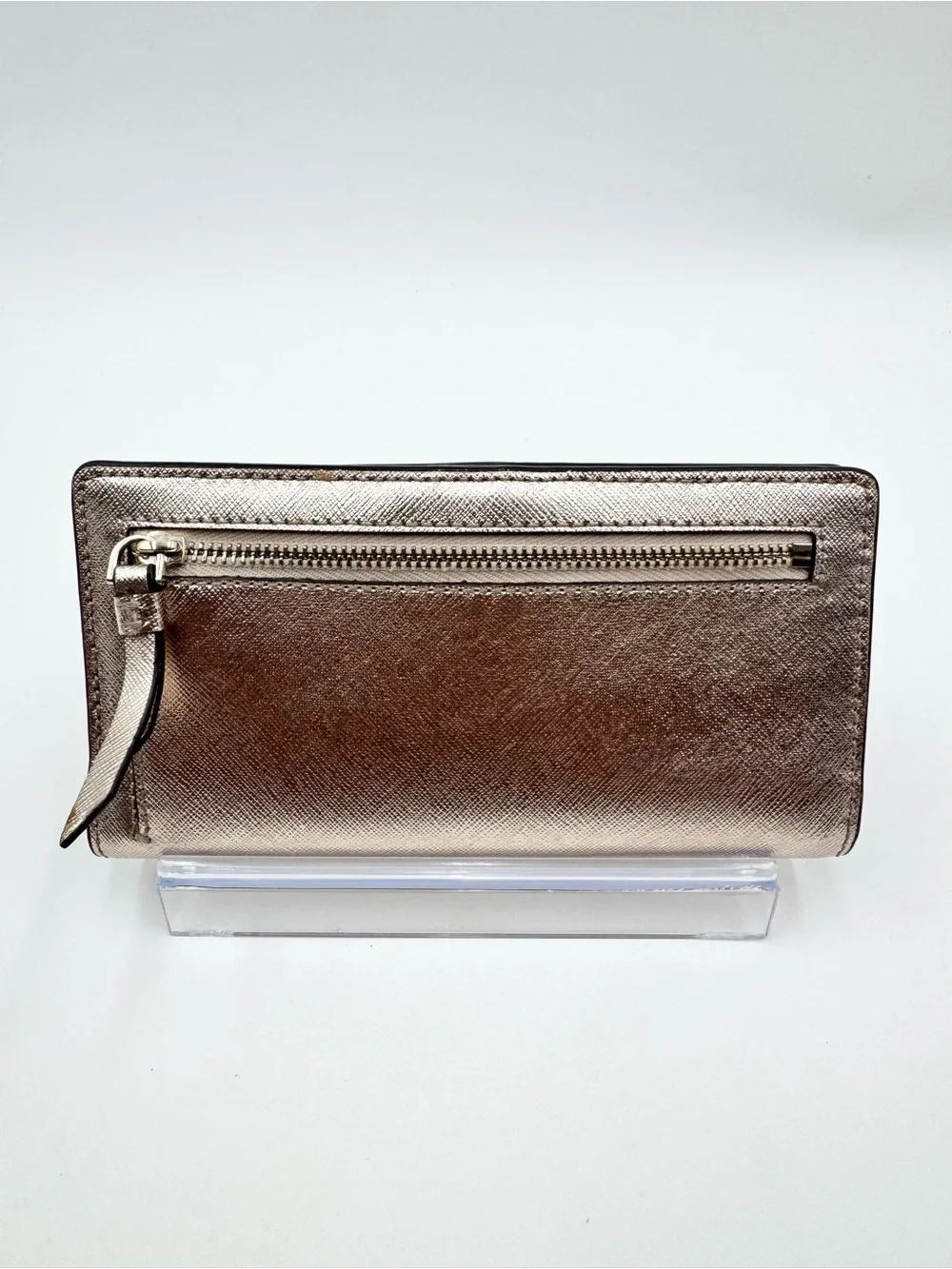 Kate Spade Spencer Metallic Slim Wallet